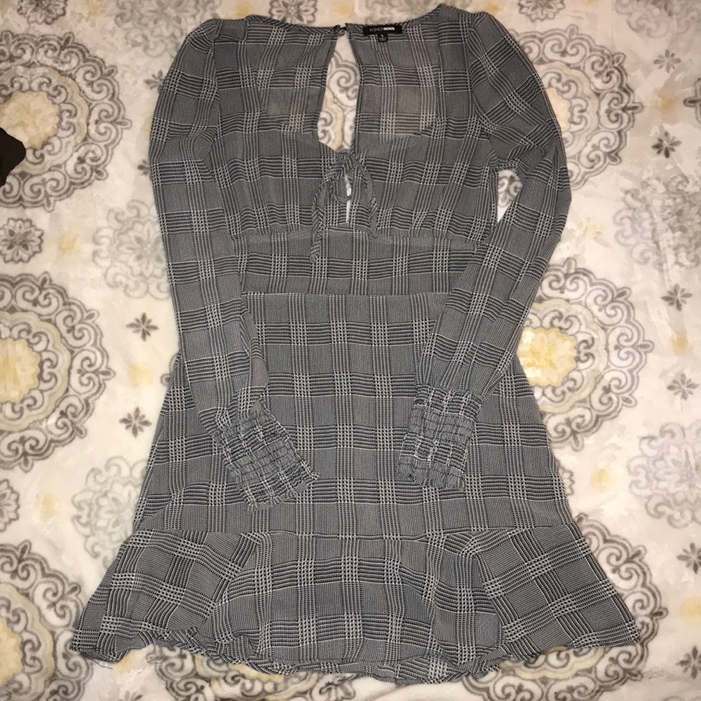 Fashion nova plaid dress